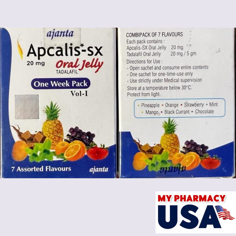 Apcalis Oral Jelly- Tadalafil 20mg