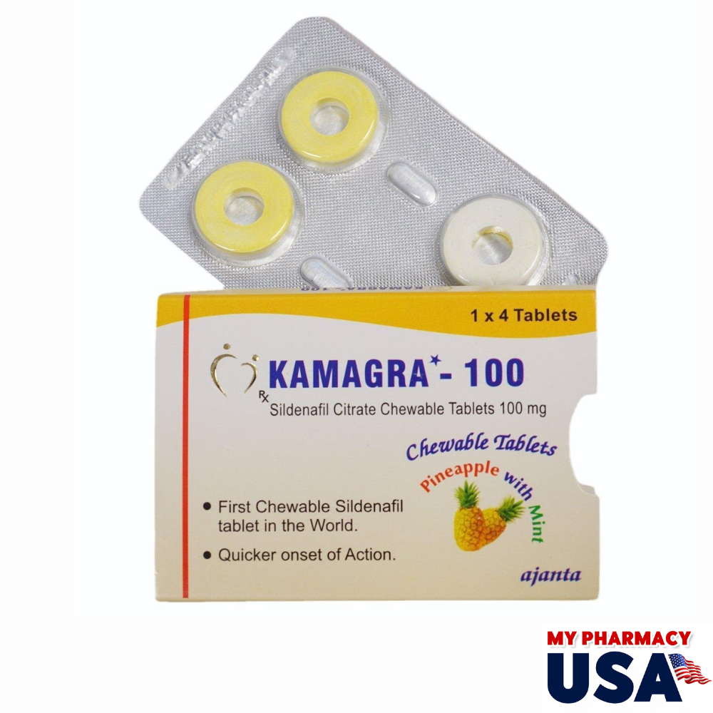 Kamagra Polo Chewable Tablets- Sildenafil 100mg