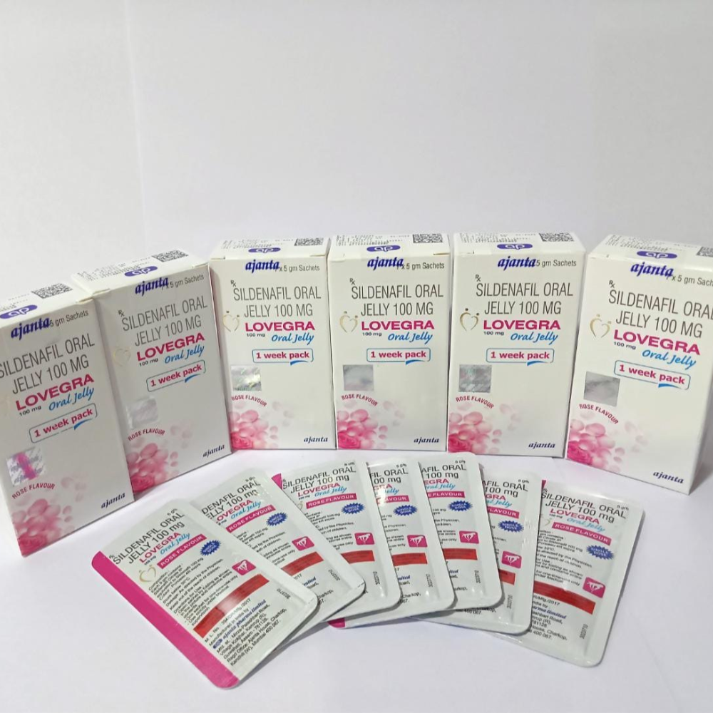 Lovegra Oral Jelly 100mg for Women