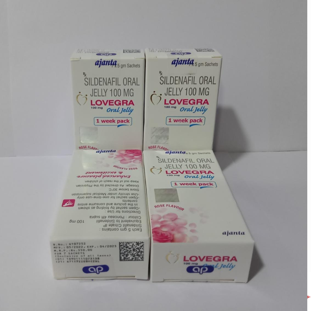 Lovegra Oral Jelly 100mg for Women