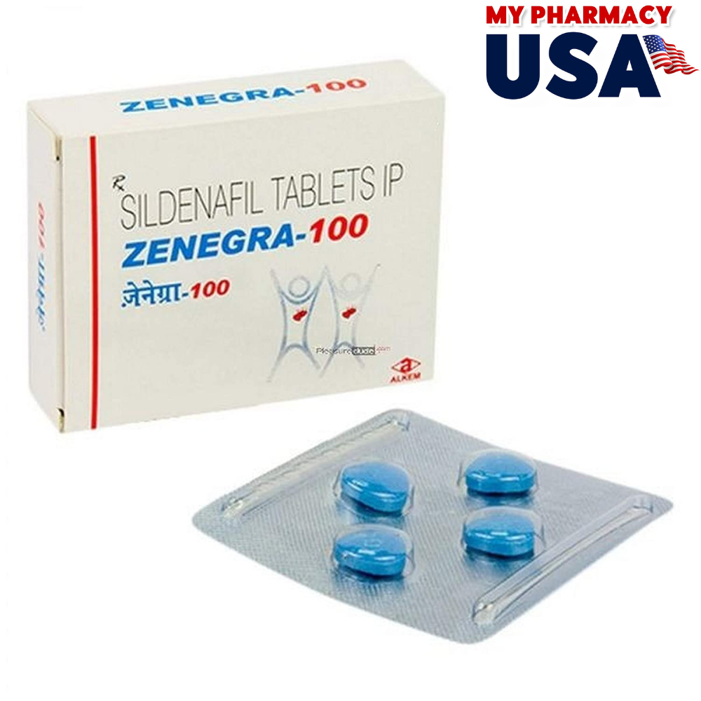 Zenegra 100 – Sildenafil Sitrate 100mg Tablets