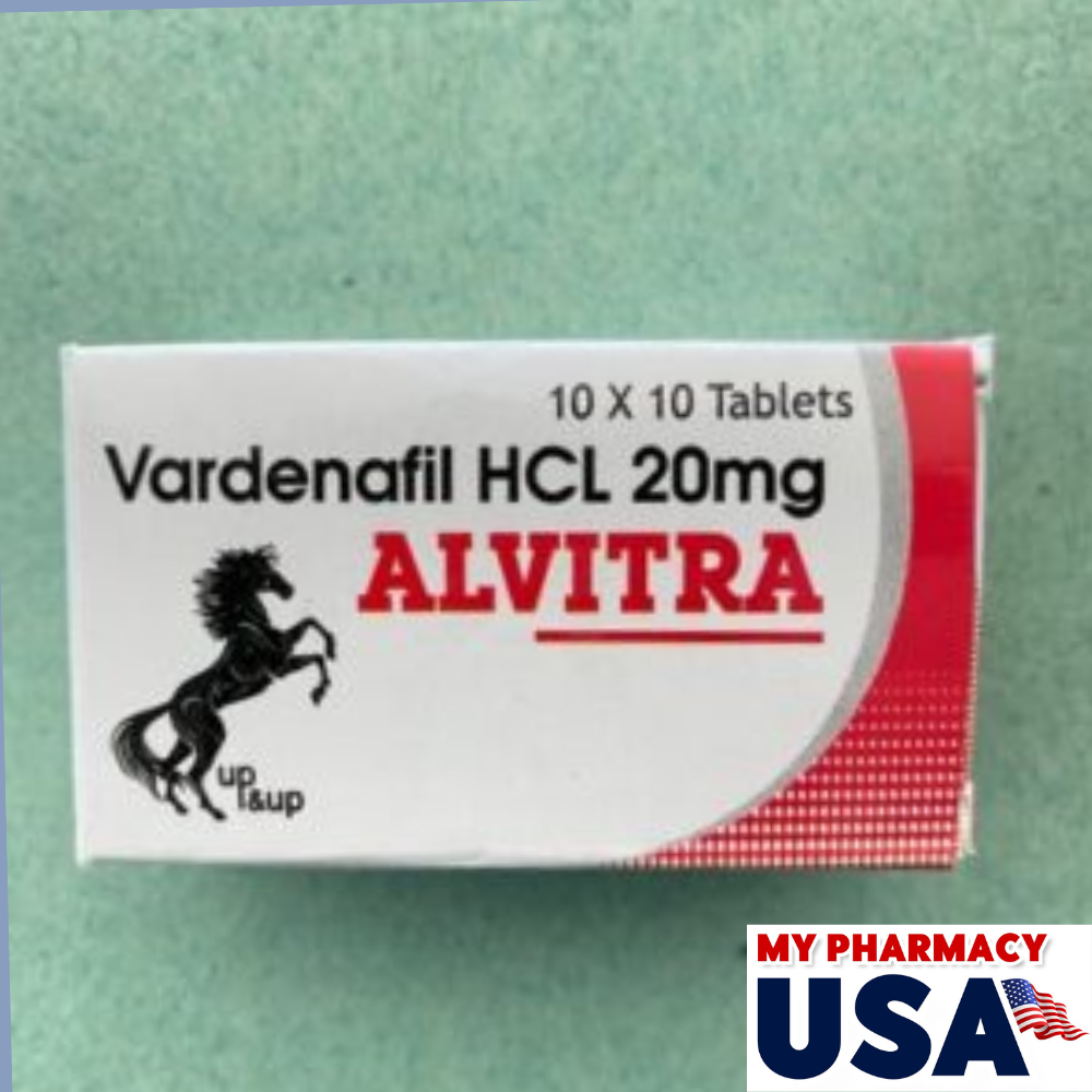 Alvitra 20mg – Vardenafil 20mg Tablets