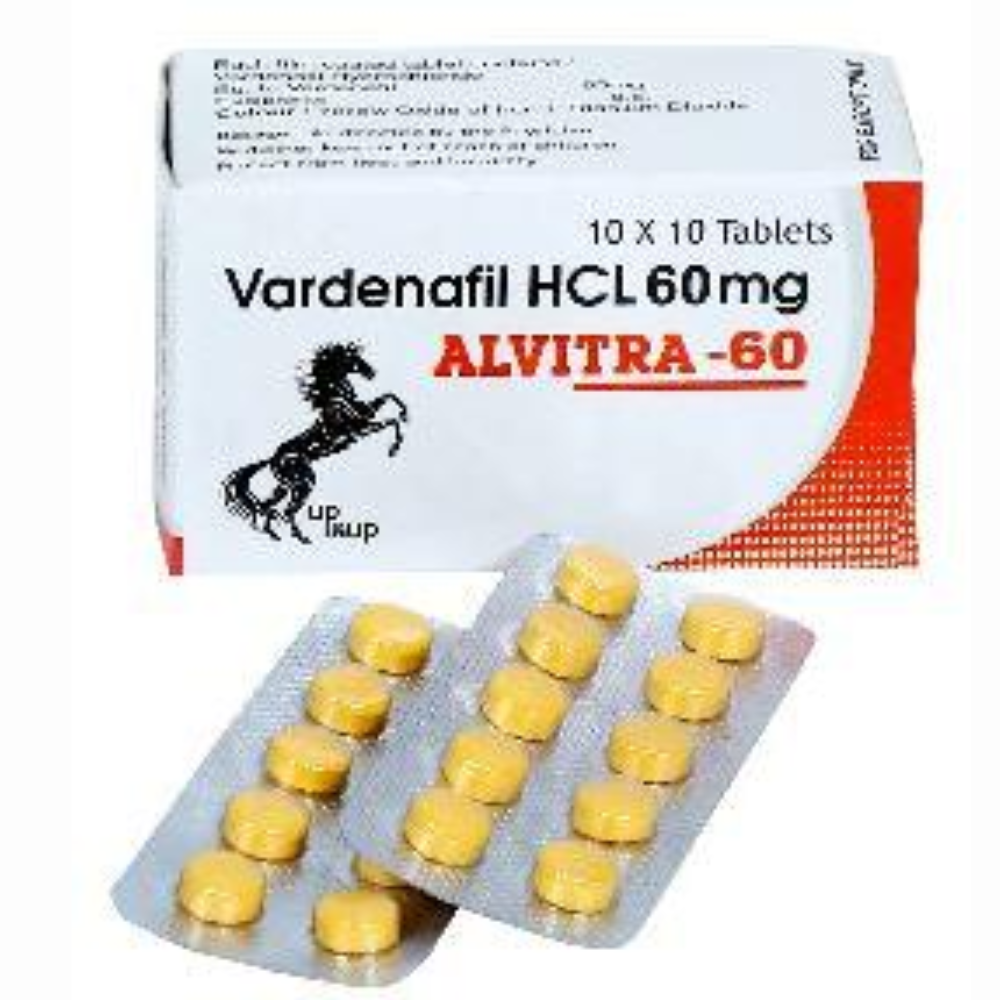 Alvitra 60mg – Vardenafil 60mg Tablets