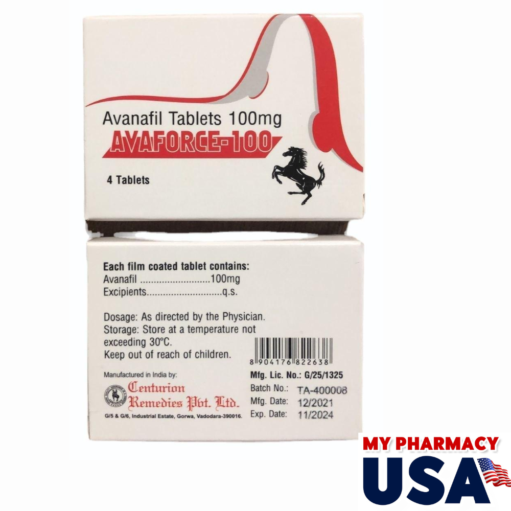 Avaforce 100 – Avanafil 100mg Tablets