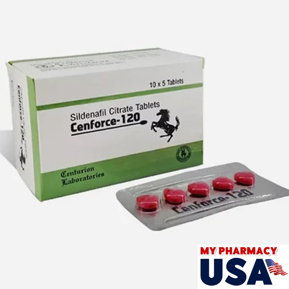 Cenforce 120mg- Sildenafil 120mg Tablet