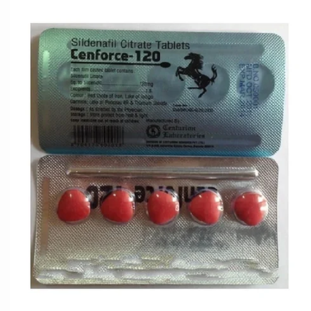 Cenforce 120mg- Sildenafil 120mg Tablet