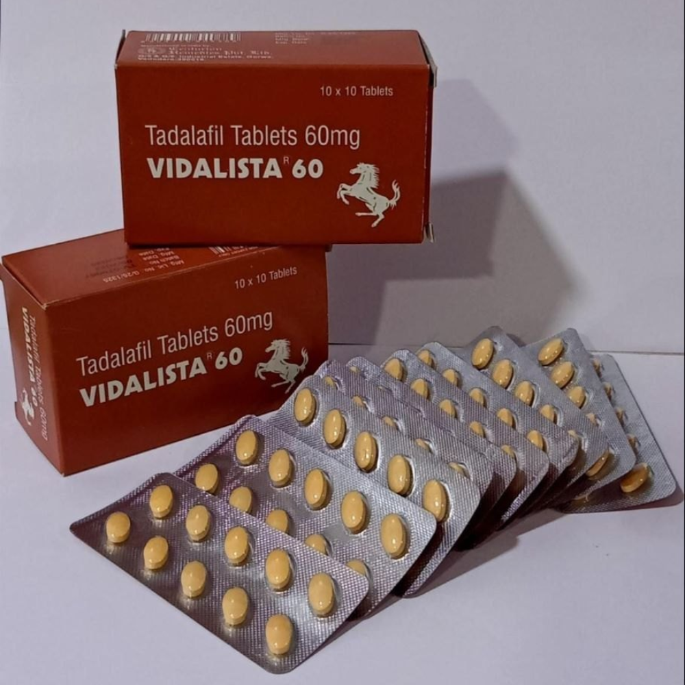 Tadalafil 60Mg - Vidalista 60Mg Tablet