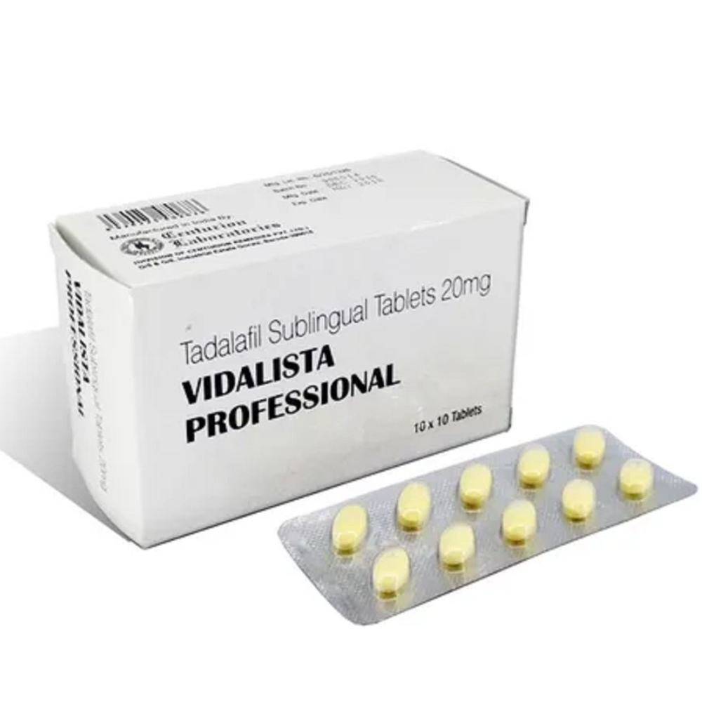 Tadalafil 20mg - Vidalista Professional 20mg