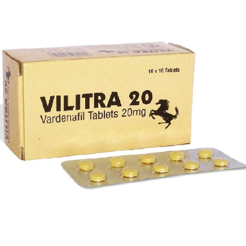 Vardenafil 20mg - Vilitra 20 Tablet