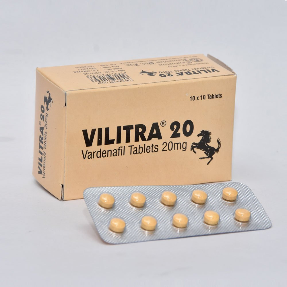 Vardenafil 20mg - Vilitra 20 Tablet
