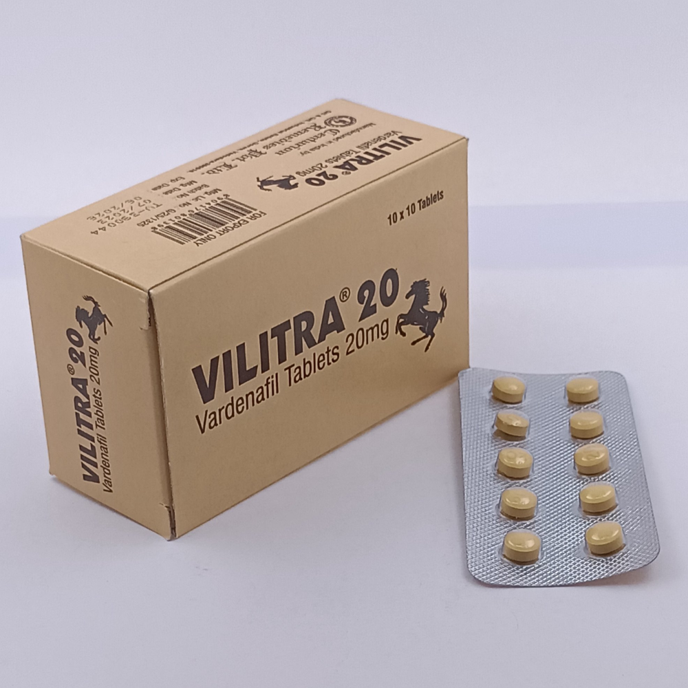 Vardenafil 20mg - Vilitra 20 Tablet