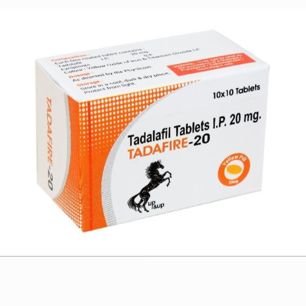 Tadalafil 20mg - Tadafire 20mg tablet