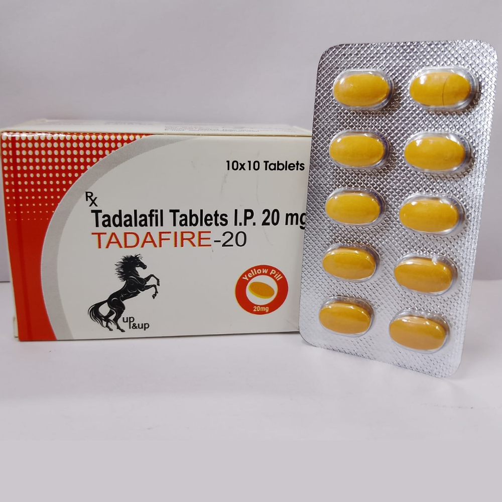 Tadalafil 20mg - Tadafire 20mg tablet