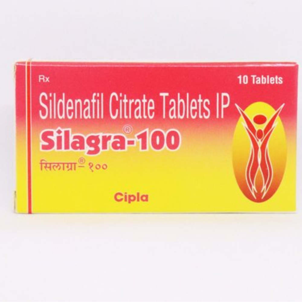 Sildenafil Citrate 100mg - Silagra 100mg Tablets
