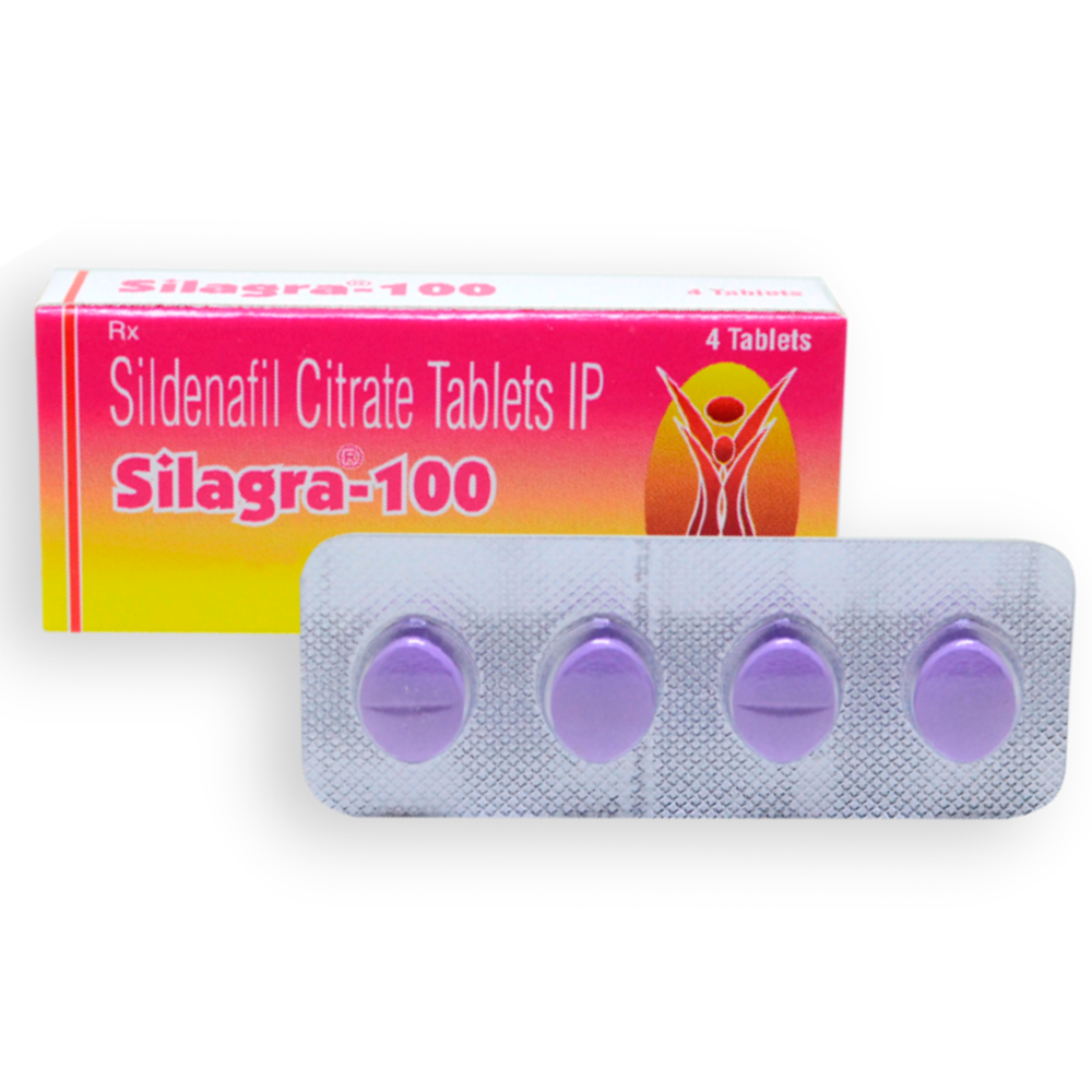 Sildenafil Citrate 100mg - Silagra 100mg Tablets