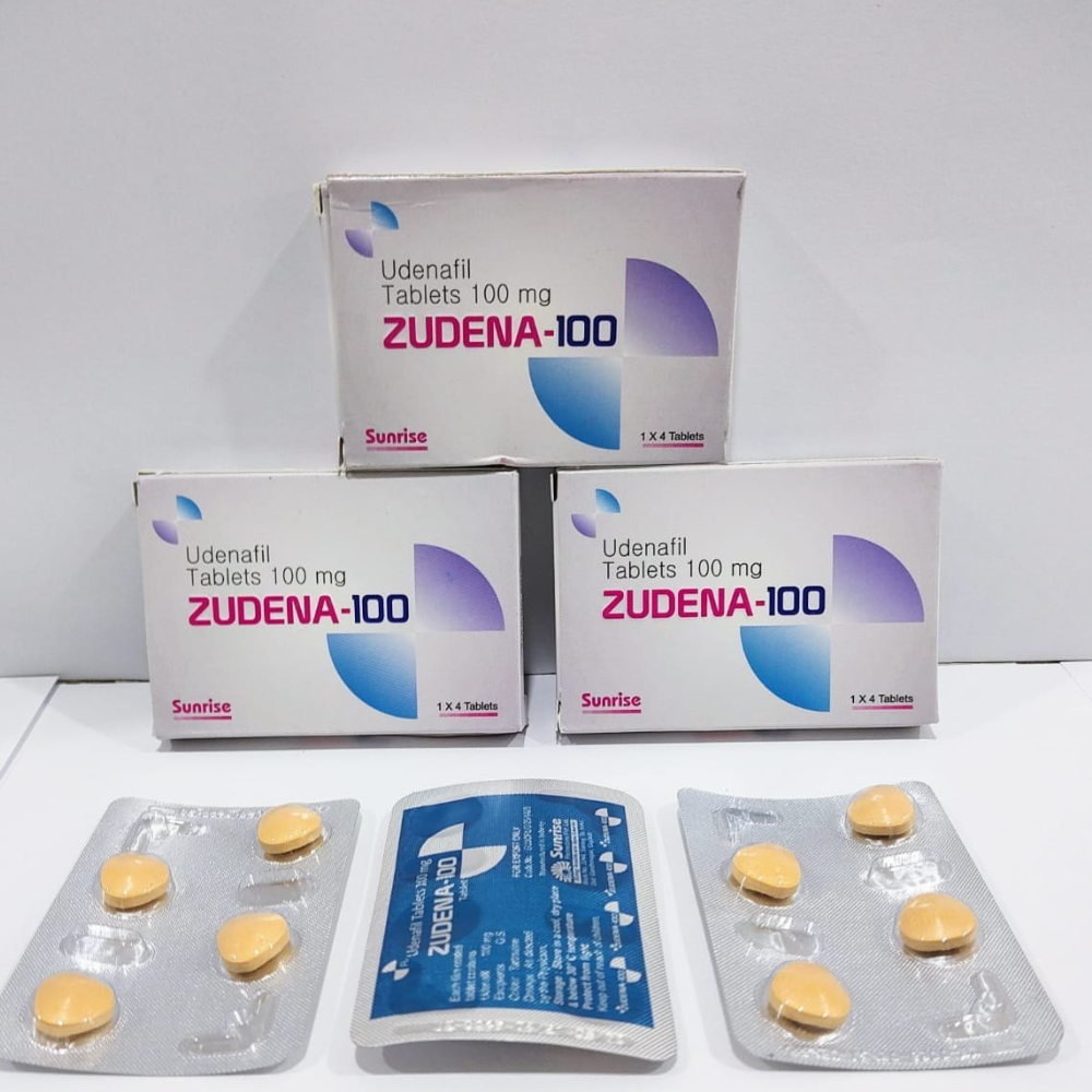 Udenafil 100Mg - Zudena 100 Mg Tablet