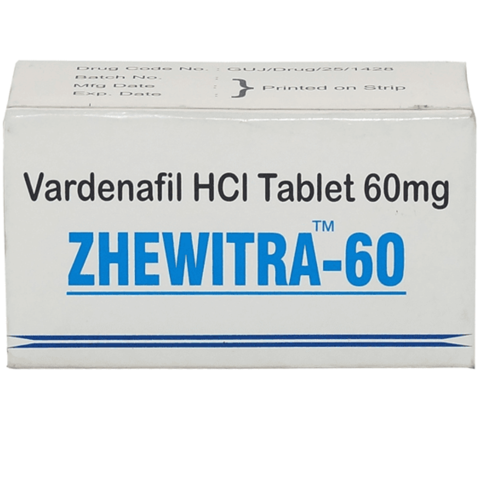 Vardenafil 60 mg - Zhewitra 60mg Tablet