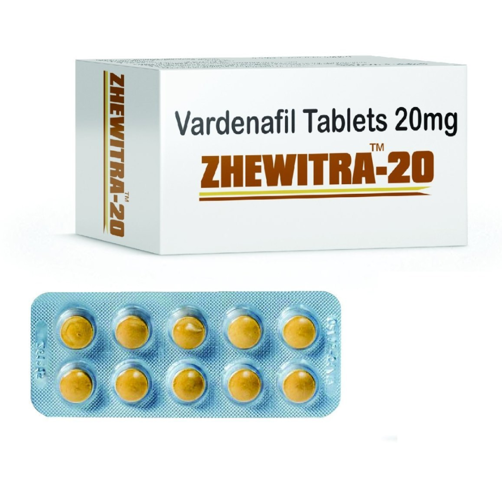 Vardenafil 20mg - Zhewitra Tablets 20 Mg