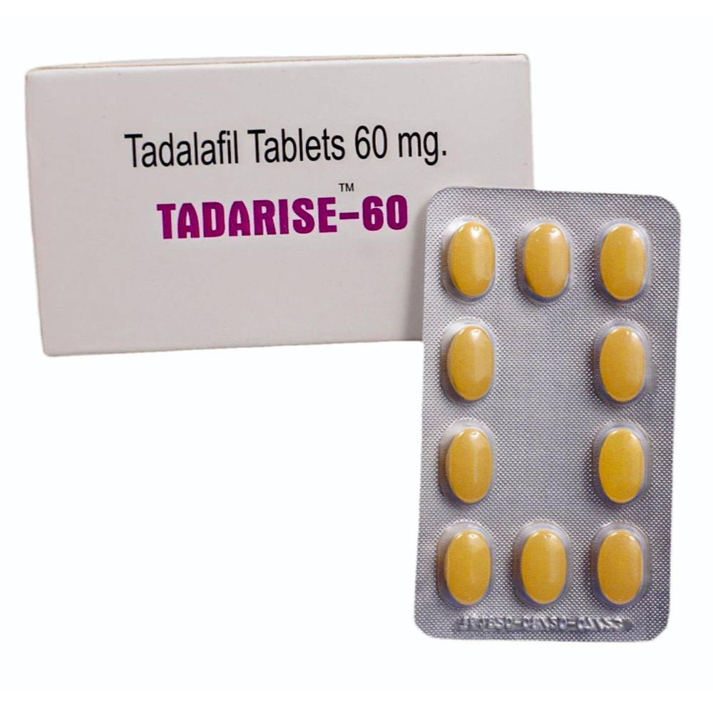 Tadalafil 60mg - Tadarise 60mg Tablet