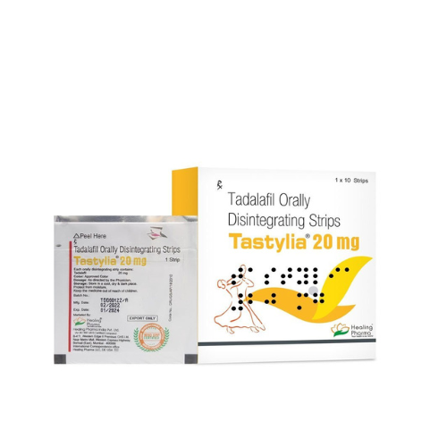 Tastylia 20 ODS – Buy Tadalafil 20mg Oral Strips Online in USA | MyPharmacyUSA