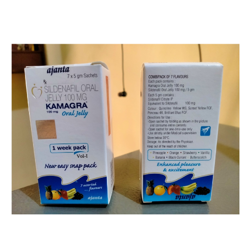 Kamagra Oral Jelly Vol-I 100mg – Fast Acting ED Treatment USA | MyPharmacyUSA