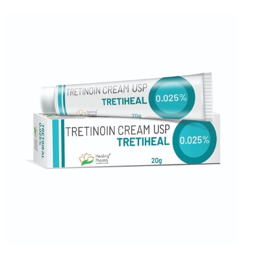 TRETIHEAL 0.025% Cream Online USA – Tretinoin Anti-Acne & Anti-Aging Cream | MyPharmacyUSA