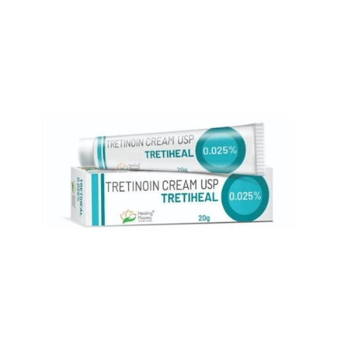 TRETIHEAL 0.025% Cream Online USA – Tretinoin Anti-Acne & Anti-Aging Cream | MyPharmacyUSA