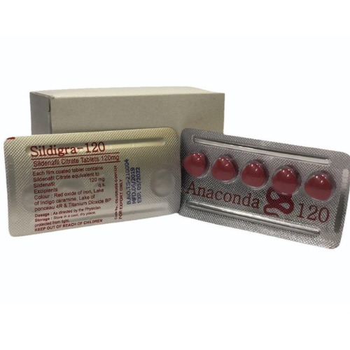 Sildigra 120 (Anaconda) Online USA | Sildenafil 120mg Tablets for ED – MyPharmacyUSA