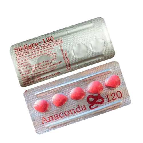 Sildigra 120 (Anaconda) Online USA | Sildenafil 120mg Tablets for ED – MyPharmacyUSA