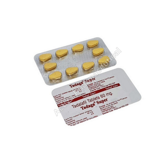 Tadaga Super 60 (Tadalafil 60mg) Online USA | Fast Shipping – MyPharmacyUSA