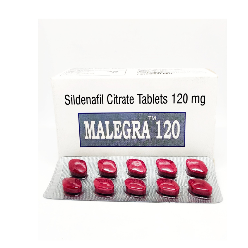 Malegra 120 – Sildenafil Citrate 120mg for Erectile Dysfunction at MyPharmacyUSA