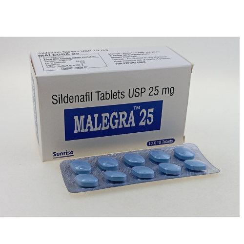Malegra 25mg – Sildenafil Citrate for Erectile Dysfunction at MyPharmacyUSA