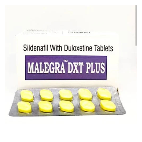 Malegra DXT Plus – Sildenafil 100mg + Dapoxetine 60mg for ED & PE at MyPharmacyUSA