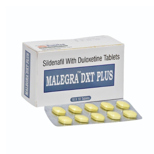 Malegra DXT Plus – Sildenafil 100mg + Dapoxetine 60mg for ED & PE at MyPharmacyUSA