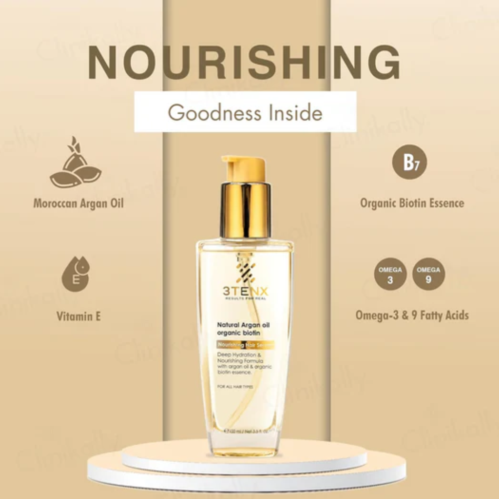 3Tenx Nourishing Hair Serum UK – Smooth, Frizz-Free & Healthy Hair | MyPharmacyUSA