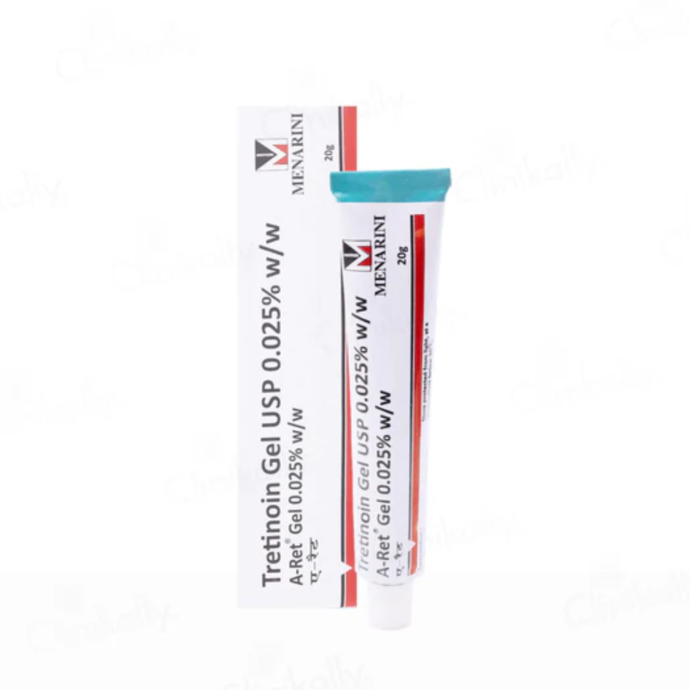 A-Ret 0.025% Gel – Tretinoin Gel for Acne & Anti-Aging | Buy Online UK