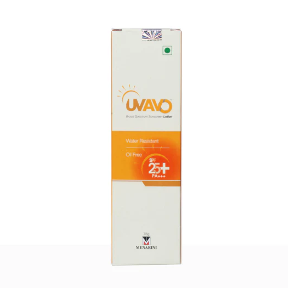 Buy UVAVO Broad Spectrum Sunscreen Lotion SPF 25+ PA+++