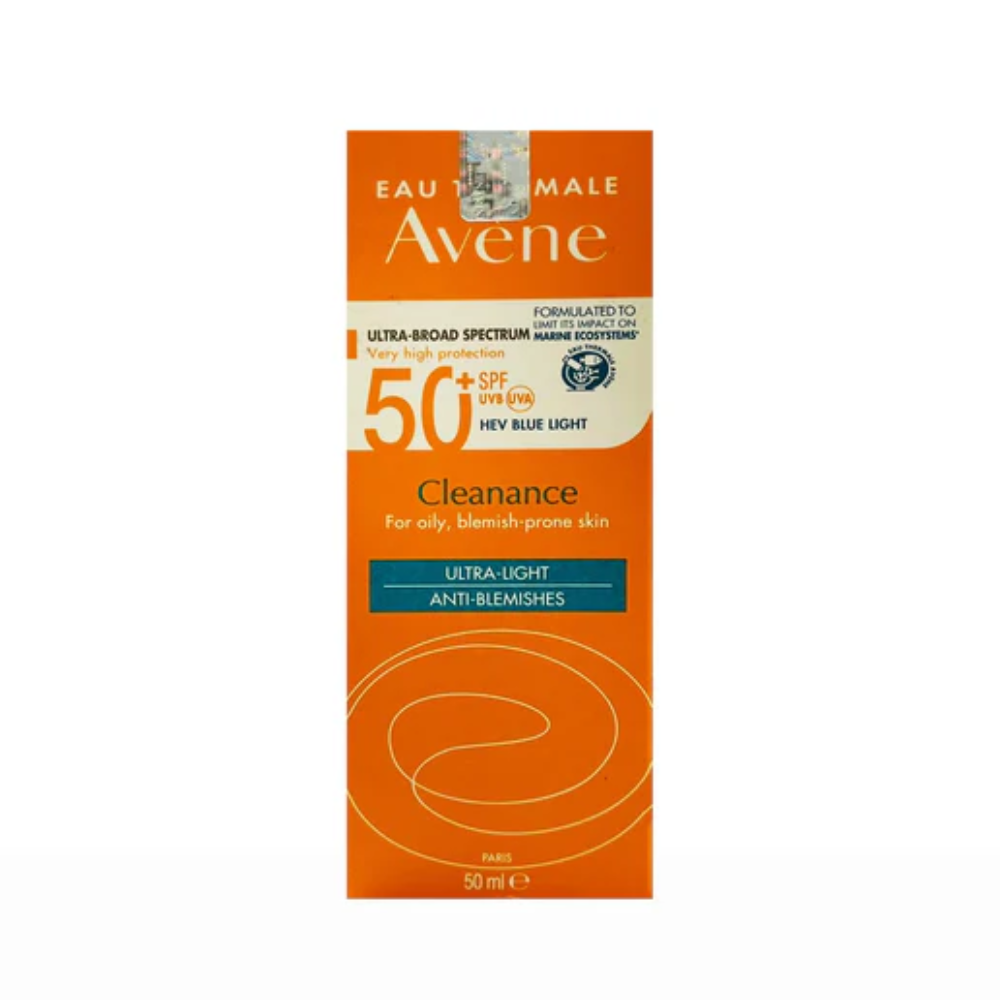 Avene Very High Protection Cleanance Ultra-Light Sunscreen SPF 50+ | Oil-Free Sun Protection UK