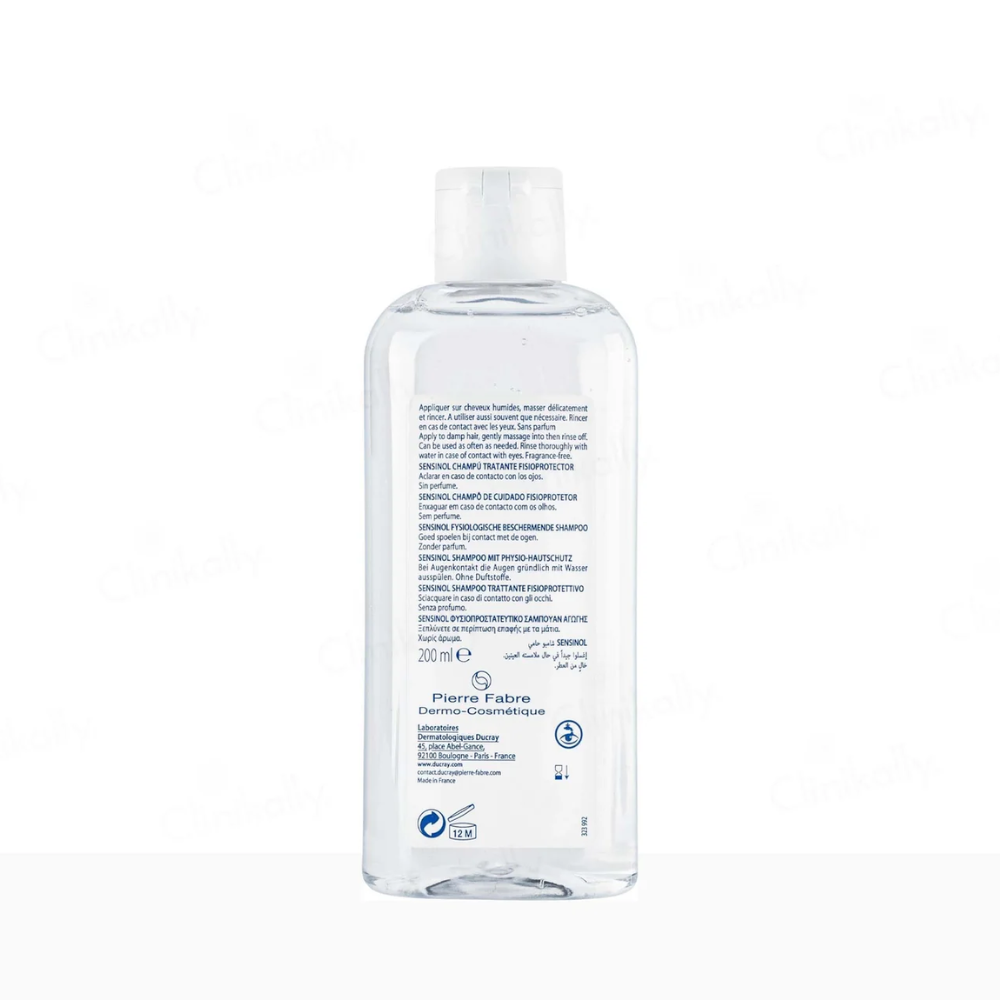 Ducray Sensinol Physio-Protective Treatment Shampoo | Soothing Itchy Scalp Relief UK
