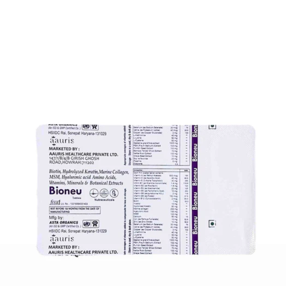 Bioneu Tablet Online in UK | Nerve Health & Vitamin Support – MyPharmacyUSA