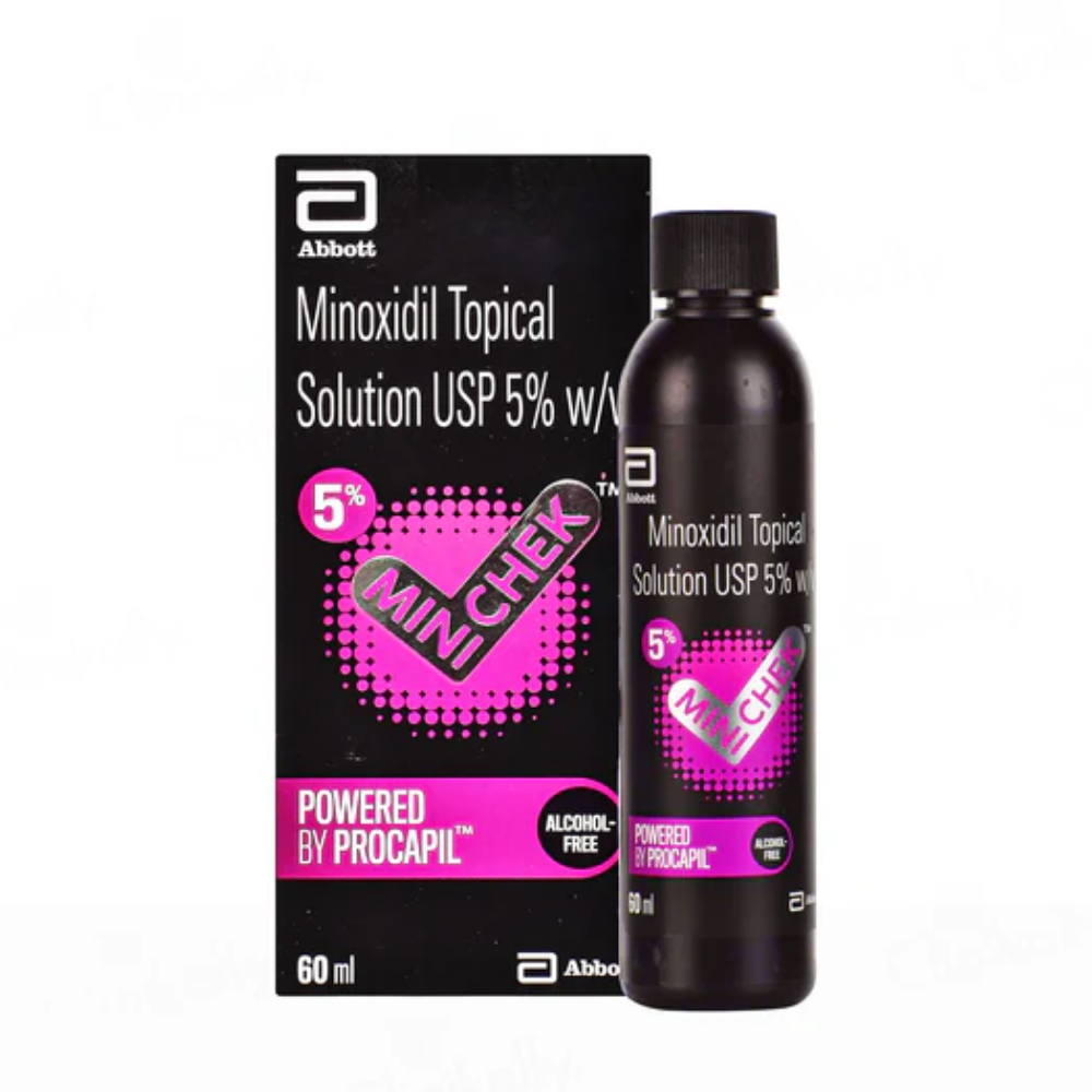 Minichek 5% Solution Online in UK | Effective Hair Regrowth Formula – MyPharmacyUSA