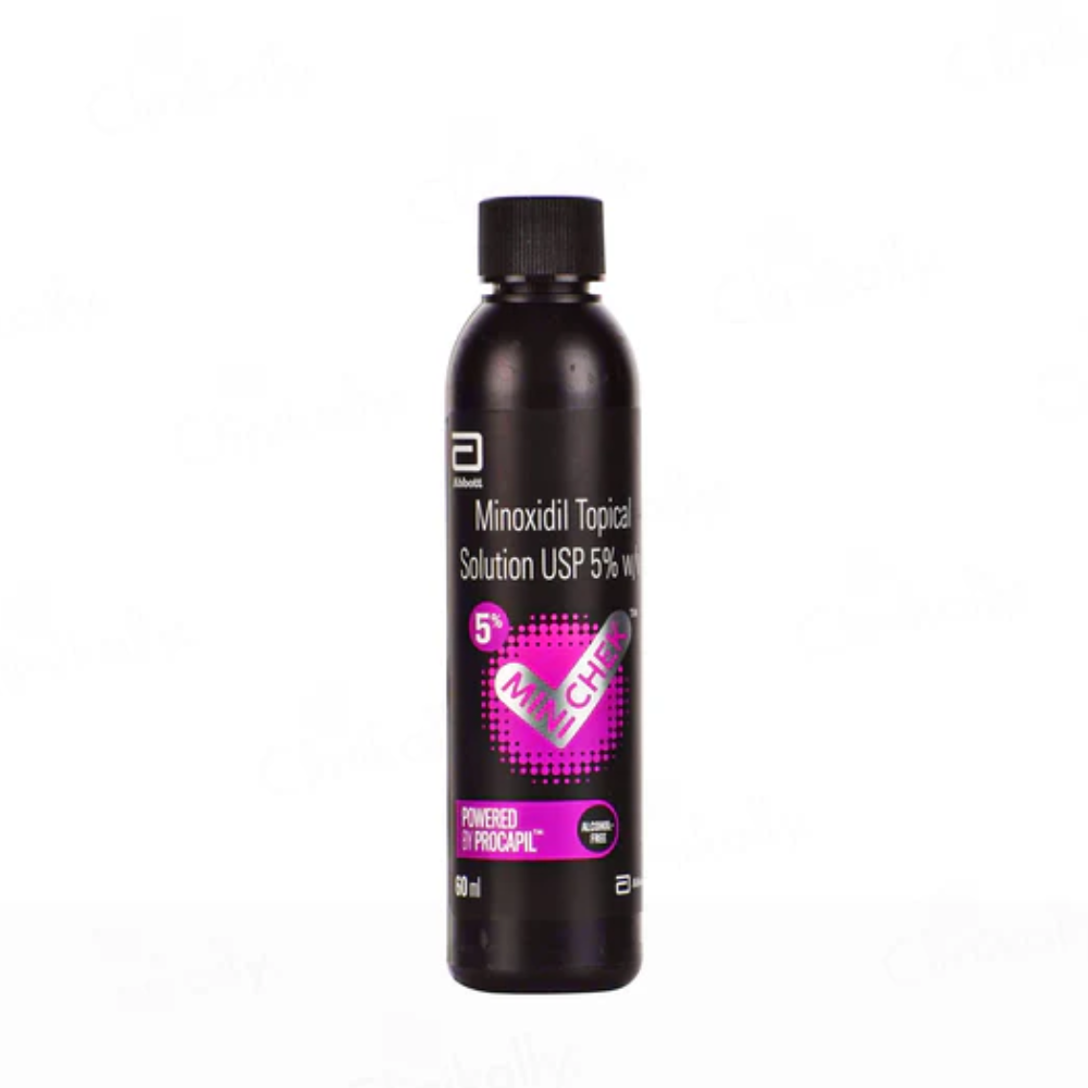 Minichek 5% Solution Online in UK | Effective Hair Regrowth Formula – MyPharmacyUSA