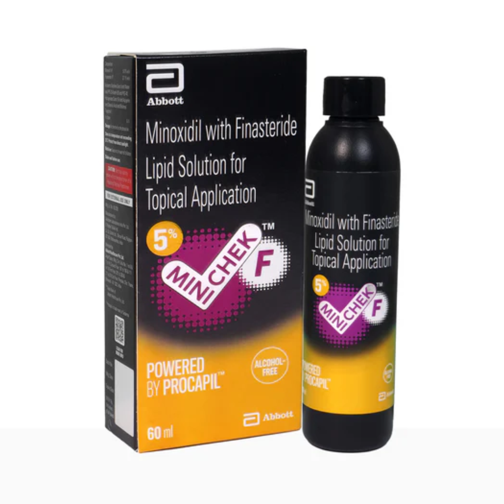 Minichek F 5% Solution Online in UK | Hair Regrowth & Anti Hair Fall Treatment – MyPharmacyUSA