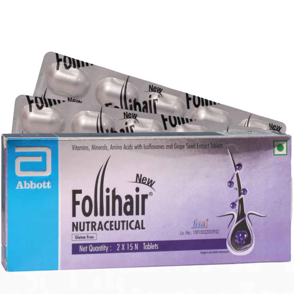 New Follihair Tablet in UK | Hair Growth & Hair Fall Control Supplement – MyPharmacyUSA