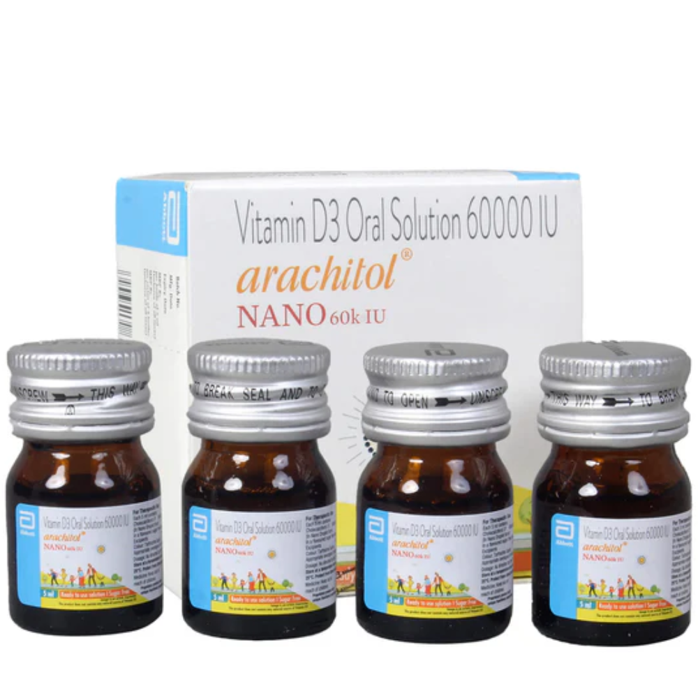 Arachitol Nano 60k IU Shots in UK | Vitamin D3 Injection – MyPharmacyUSA