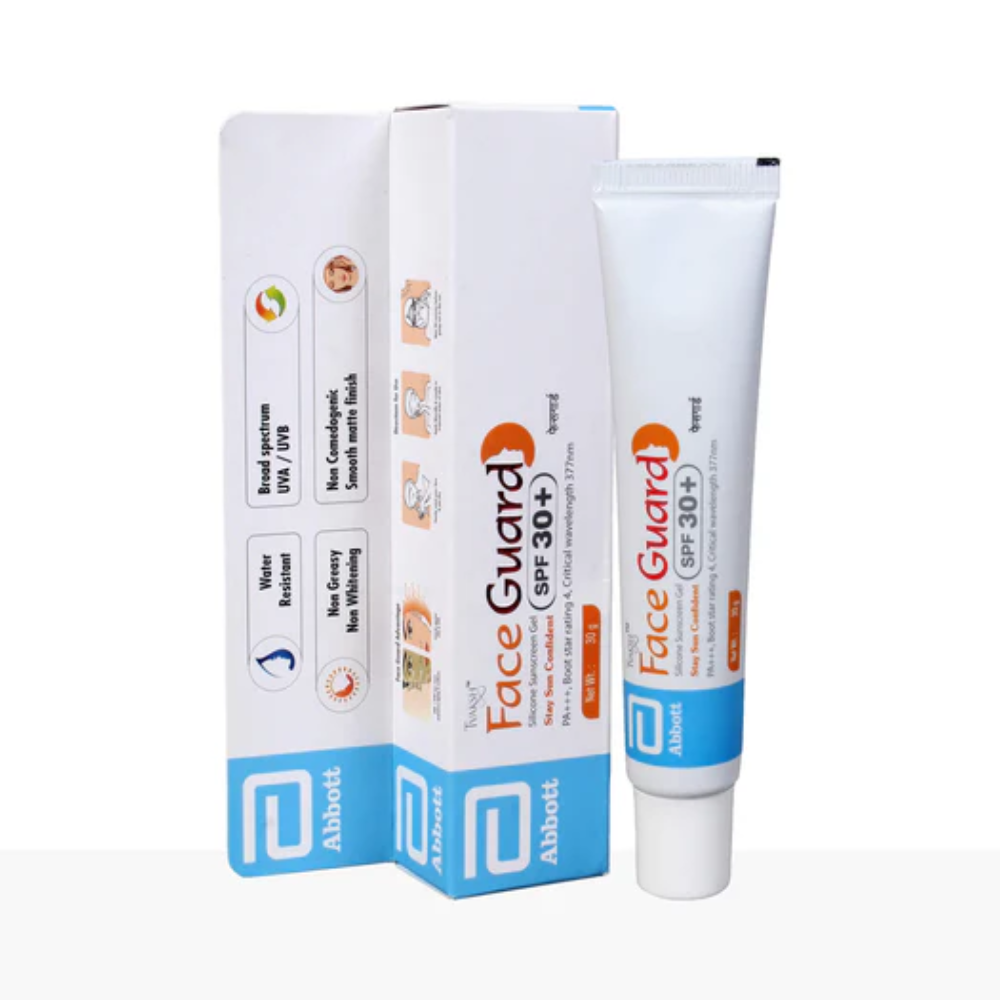 Tvaksh Face Guard Silicone Sunscreen Gel SPF 30 UK | MyPharmacyUSA