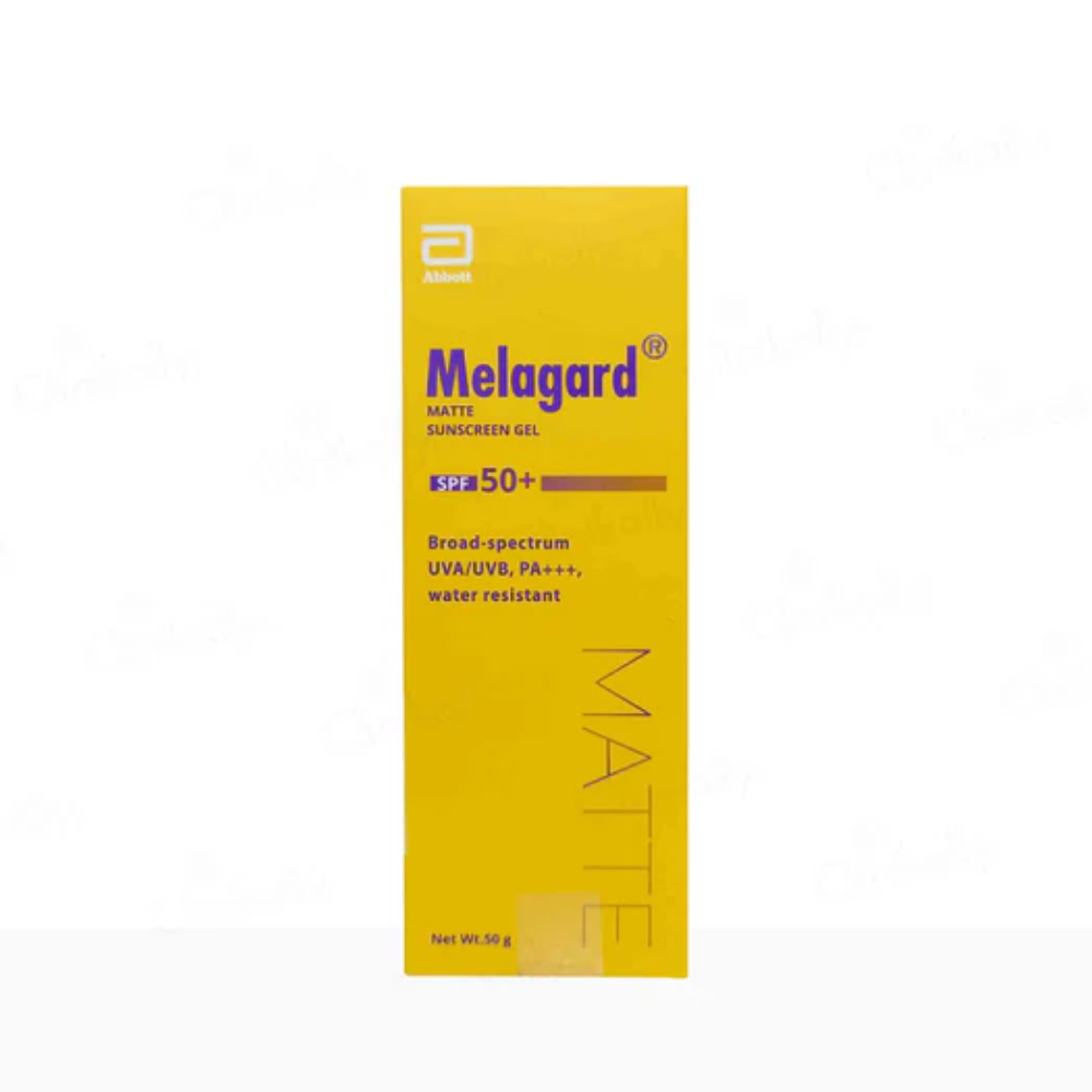 Melagard Matte Sunscreen Gel SPF 50+ PA+++ – Broad Spectrum Sun Protection | MyPharmacyUSA UK