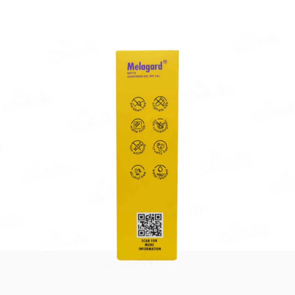 Melagard Matte Sunscreen Gel SPF 50+ PA+++ – Broad Spectrum Sun Protection | MyPharmacyUSA UK