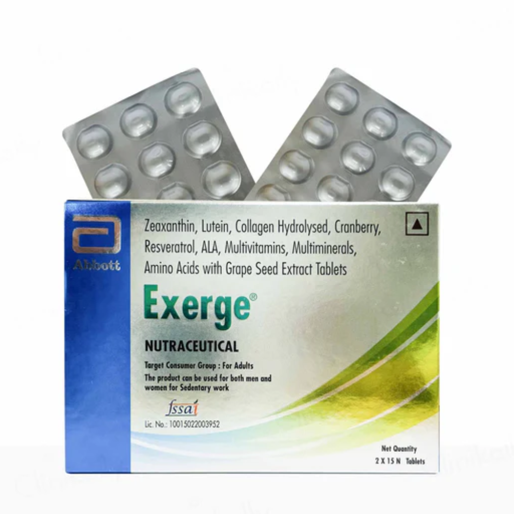 Exerge Nutraceutical Tablet Online UK | MyPharmacyUSA