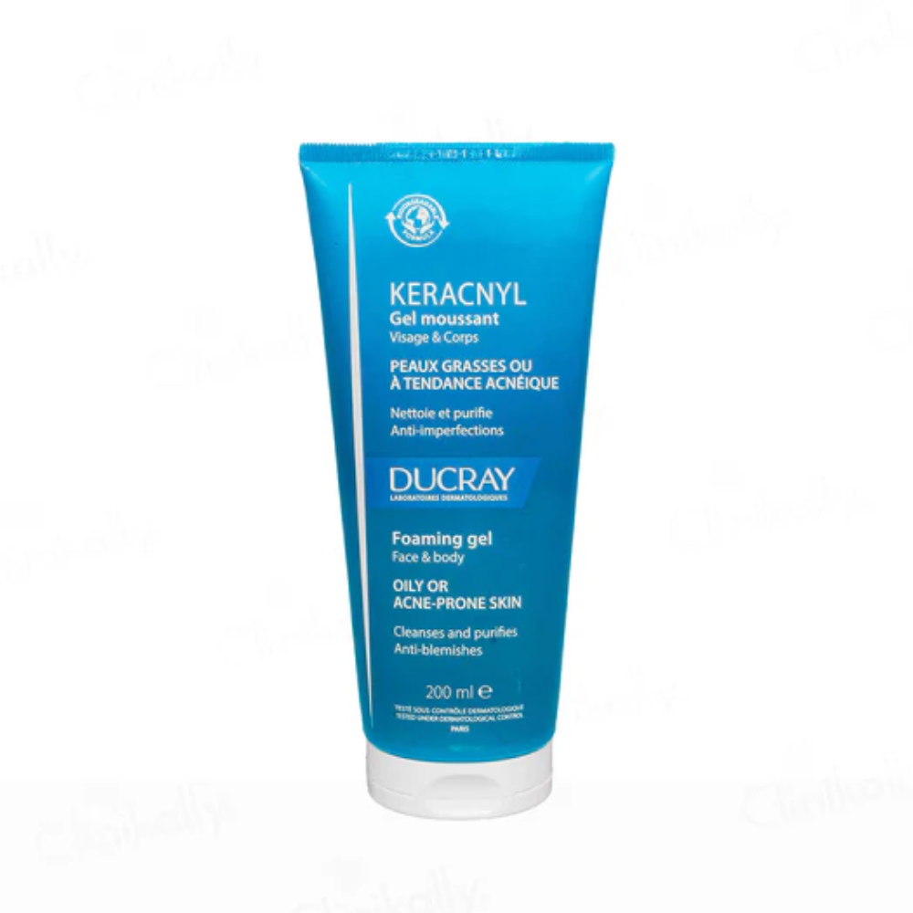 Ducray Keracnyl Gel Moussant UK – Acne Cleanser | MyPharmacyUSA